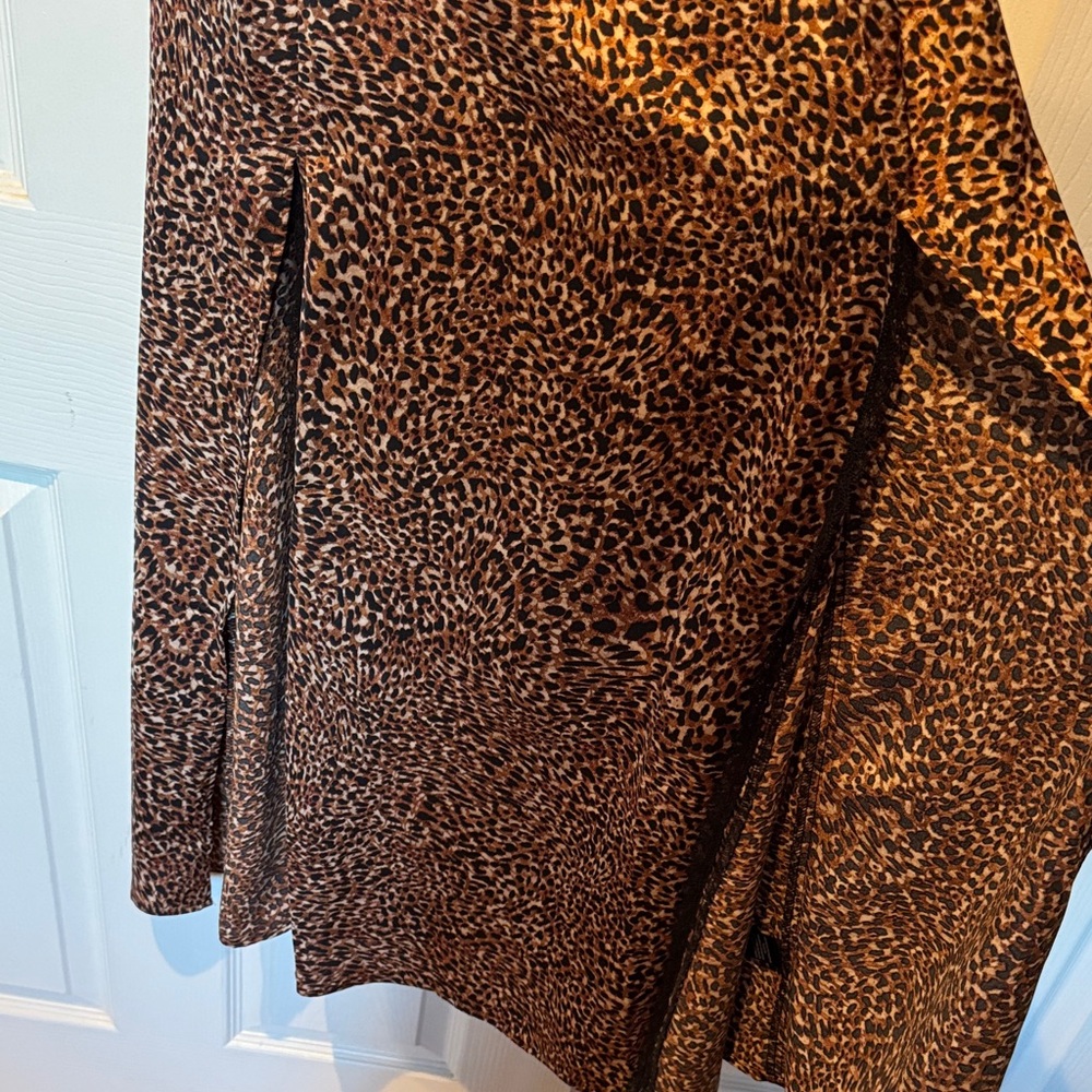 Idyllwind Brown Animal Print Maxi Dress - Picture 4 of 6